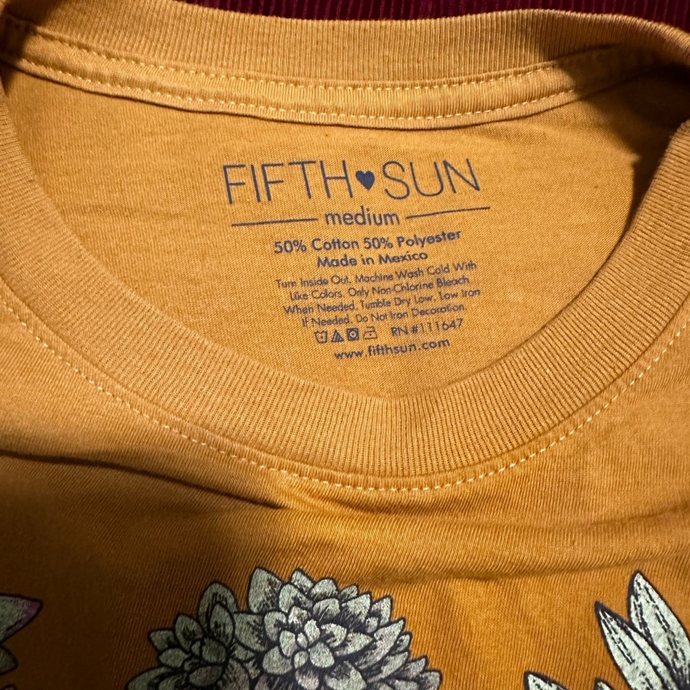 Fifth Sun Golden Floral Tee